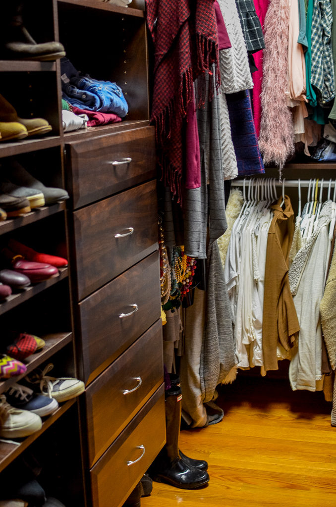 5 tips to master your master; put dresser in closet to free up space in room