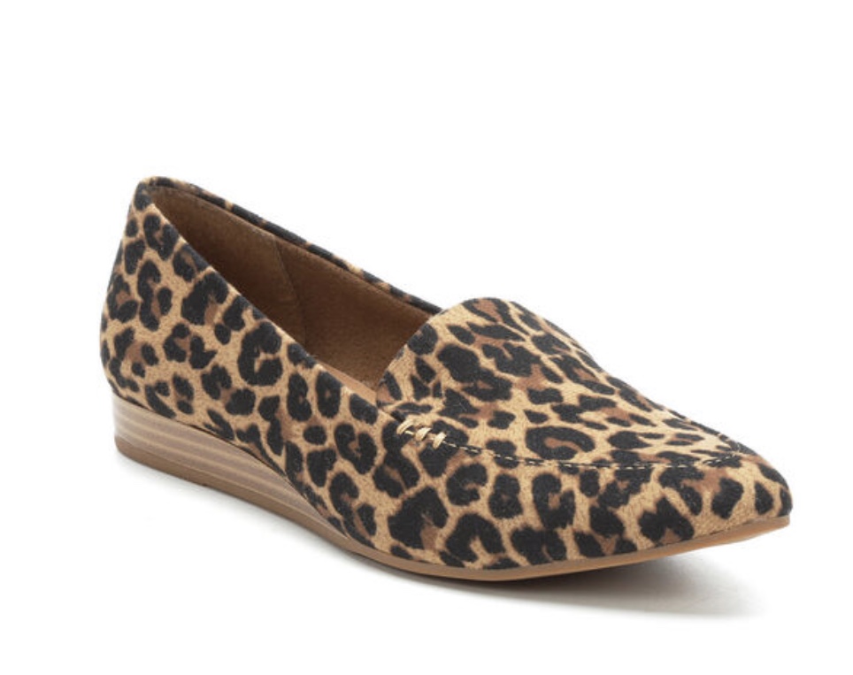 Leopard print vintage 7 eight laura shoe