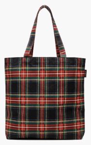 tartan tote j crew holiday style