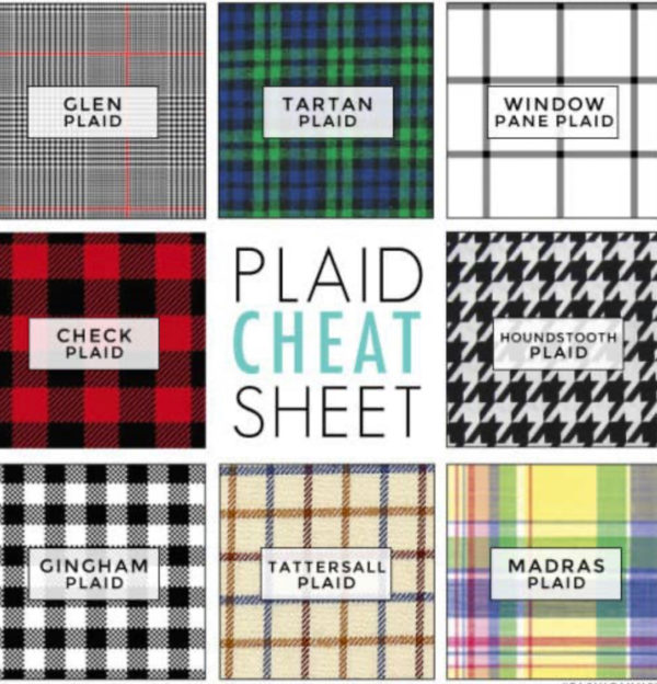 Plaid Cheat Sheet