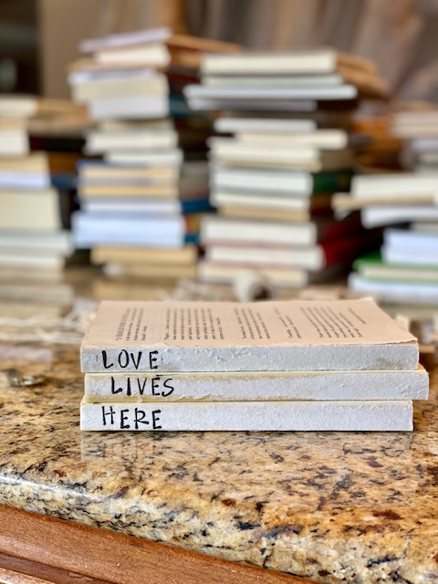 DIY book decor