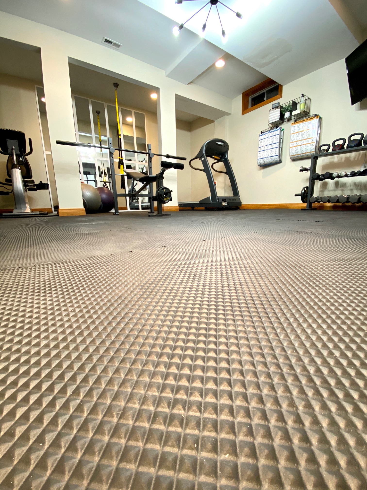 DIY Gym Floor