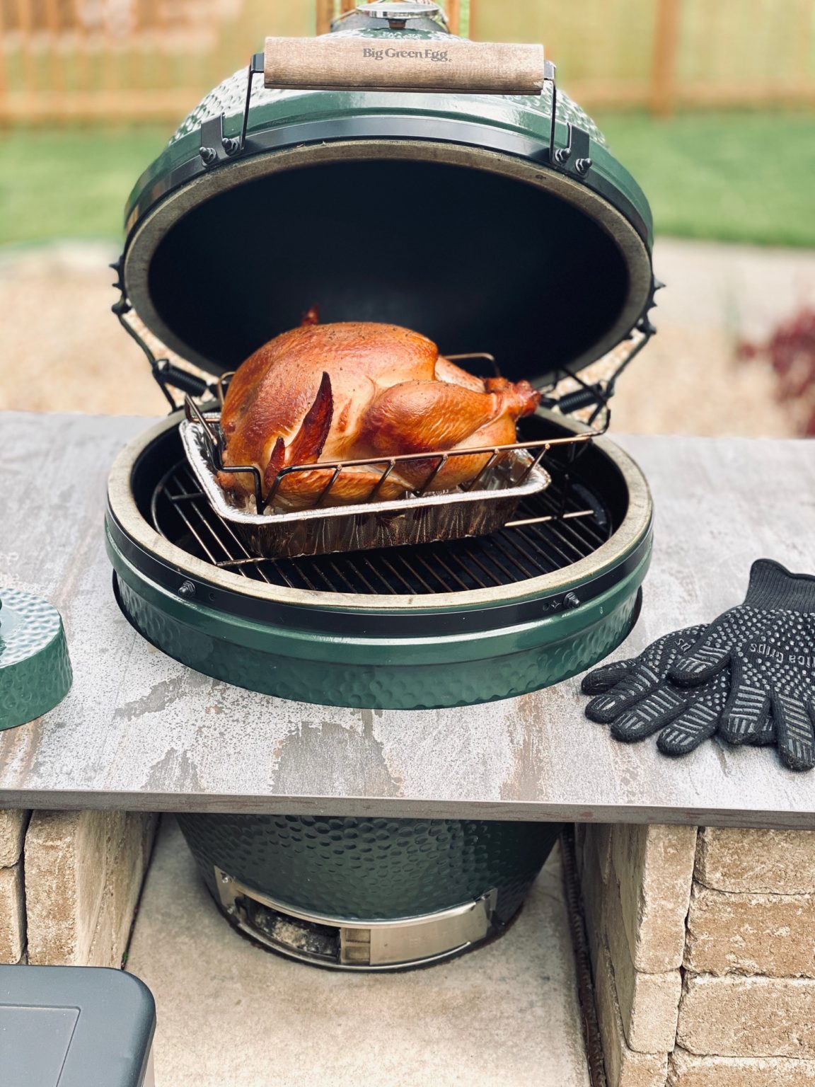 SMOKE A TURKEY ON THE BIG GREEN EGG - A CHEAT SHEET - We Bought a Mountain!