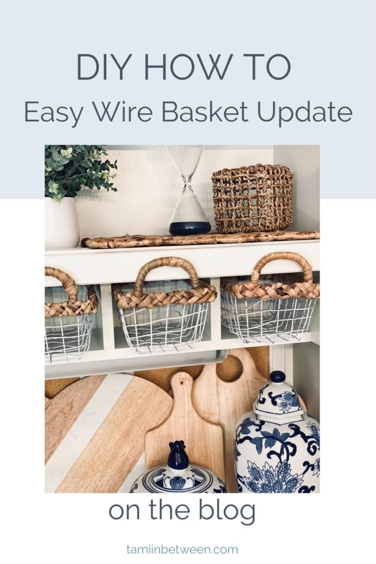 DIY Basket Update Cover