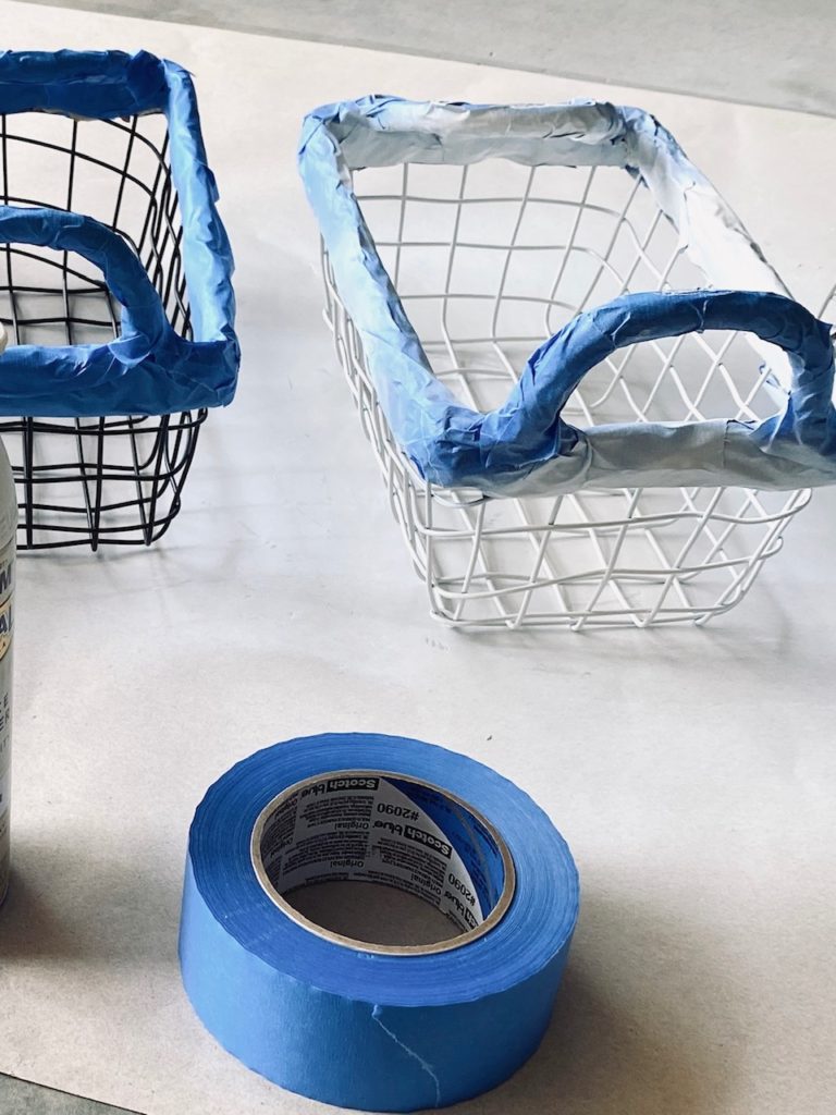 DIY wire basket update