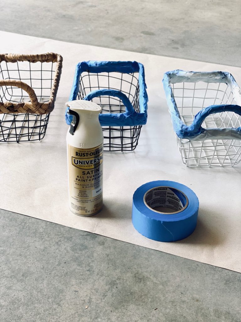 DIY wire basket update