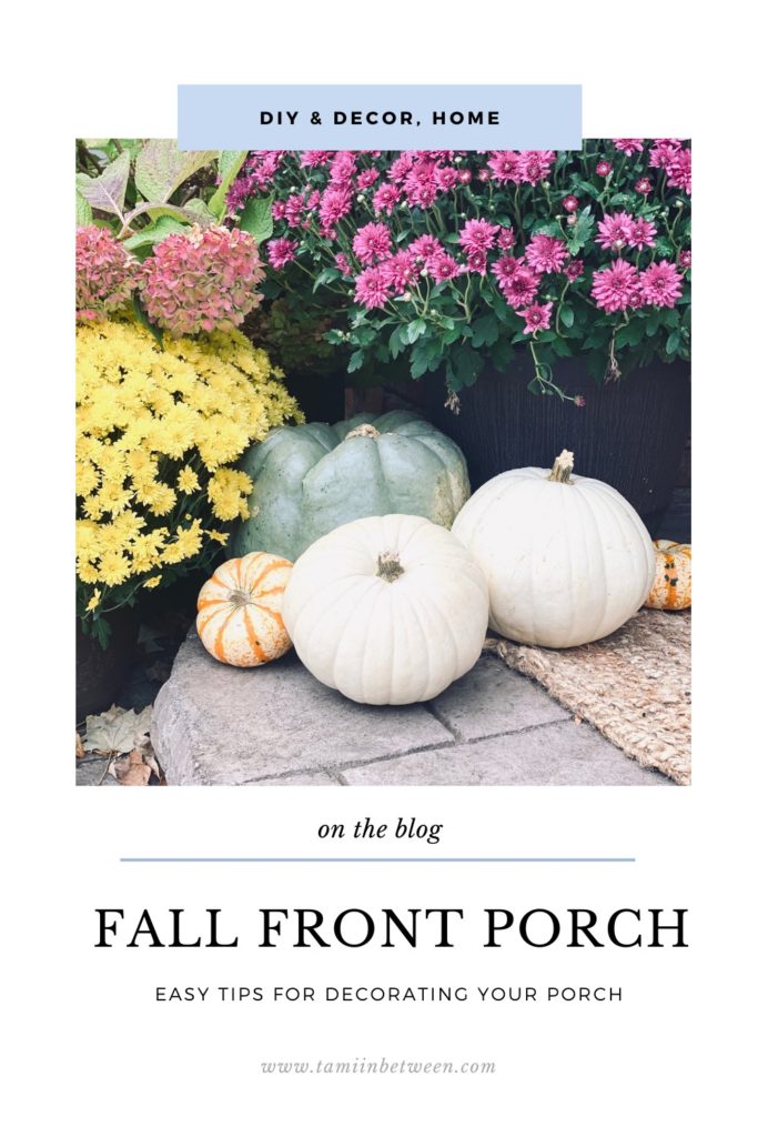 Fall front porch