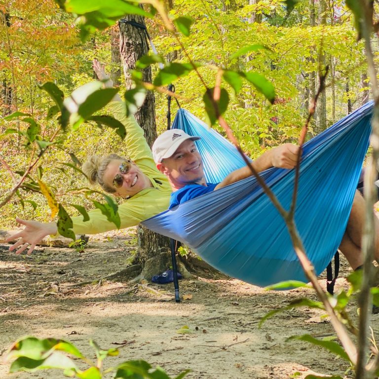 hikers in eno