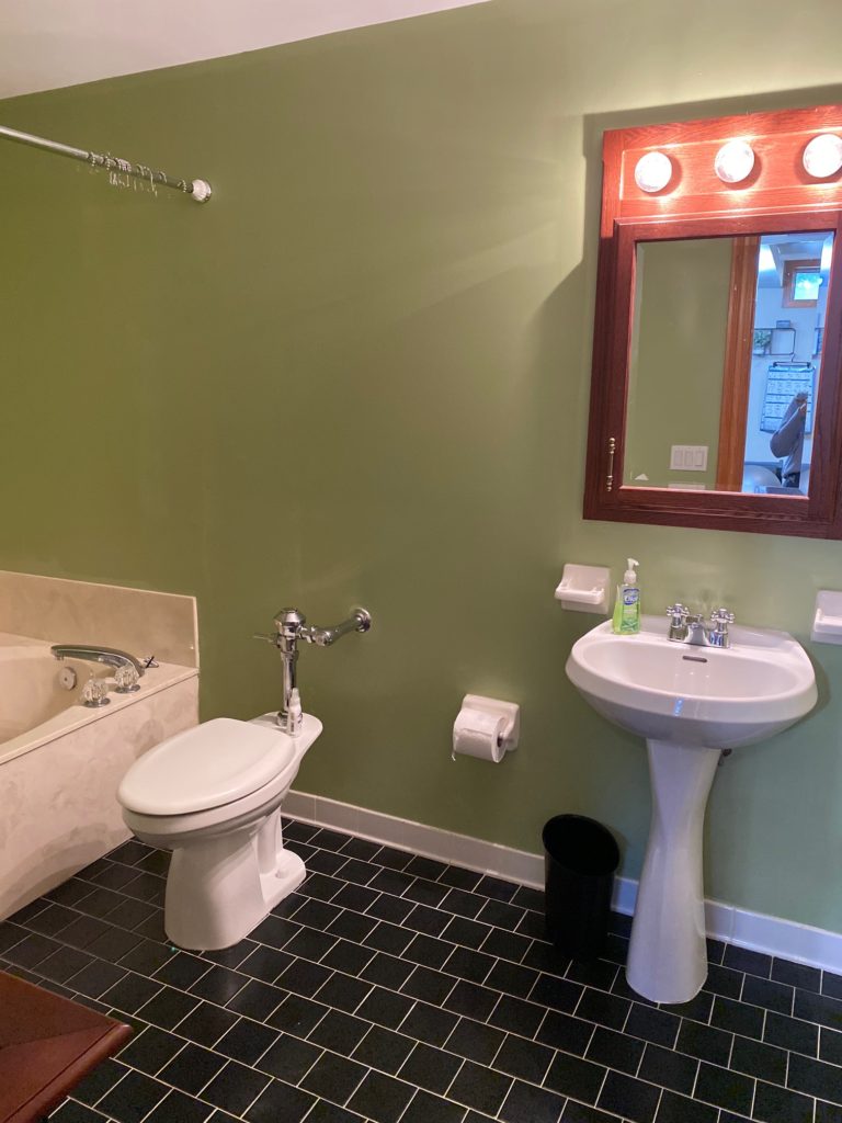 DIY bathroom refresh before