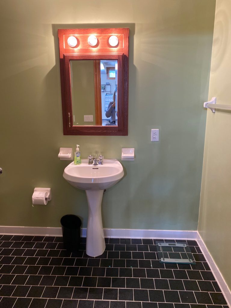 DIY bathroom refresh before