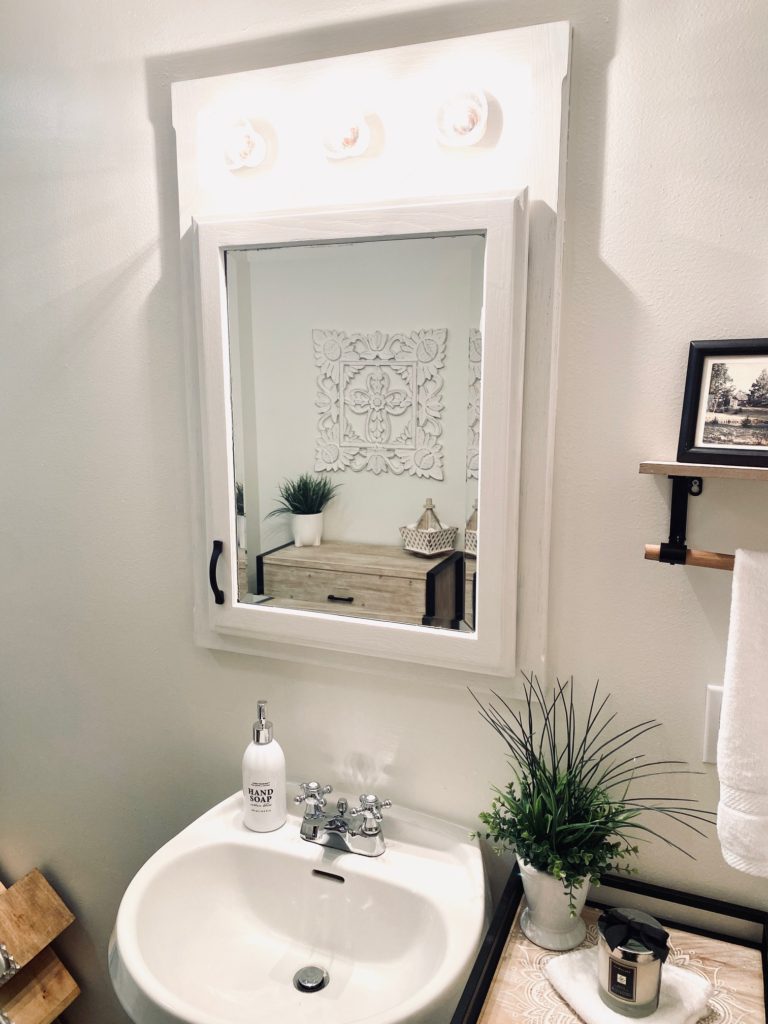 DIY bathroom refresh after