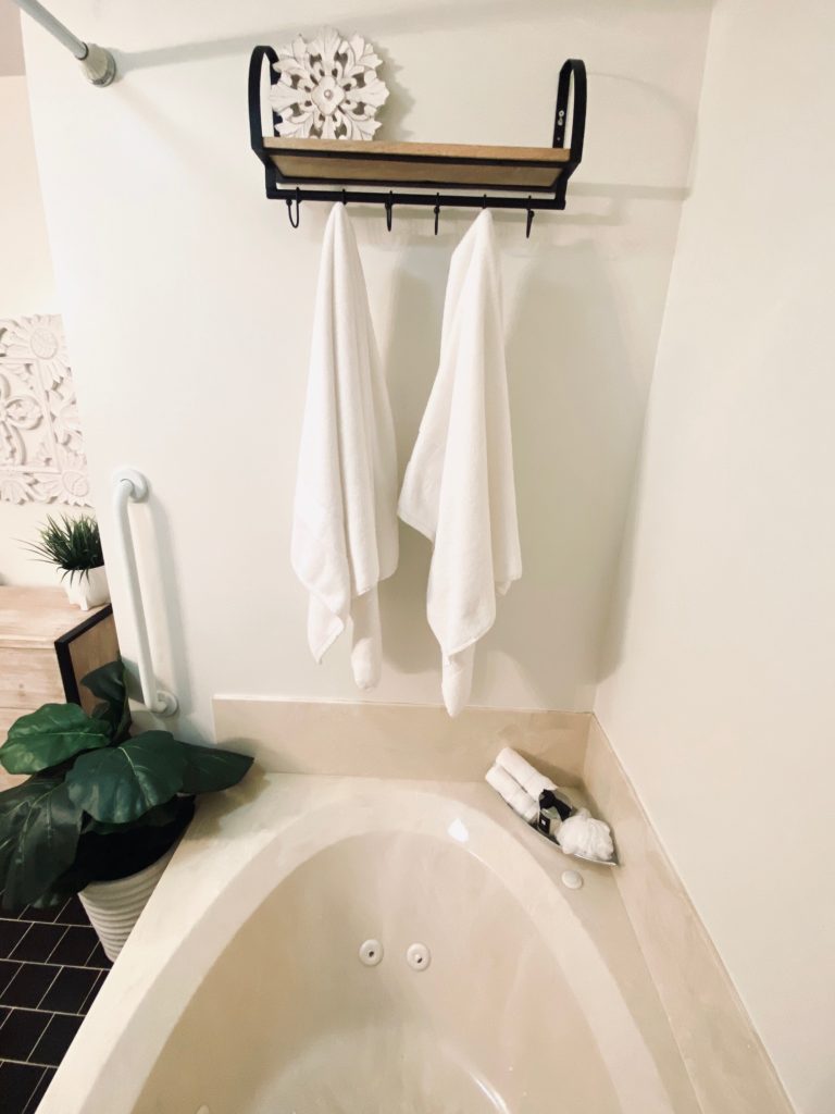 DIY bathroom refresh after