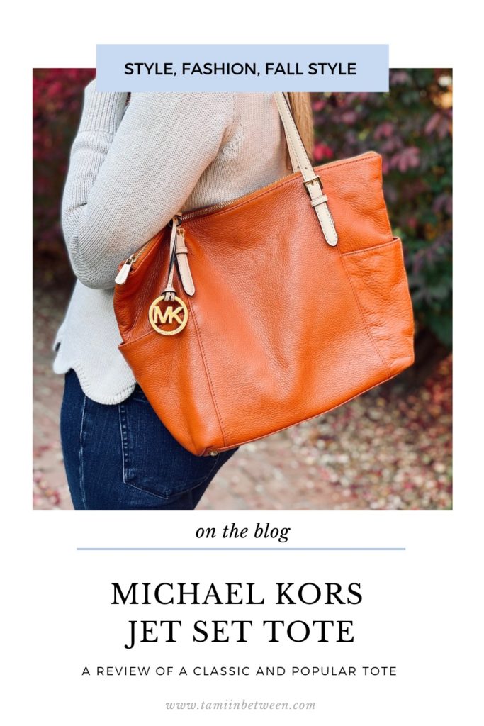 MICHAEL KORS JET SET TOTE - Classic Home & Style Finds & Favorites. DIY,  Deals, Family & Life Over 50 Squeezed In Between