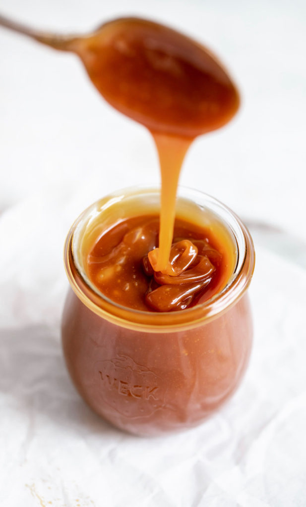 jar of caramel